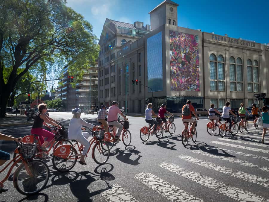Buenos Aires Bike Tour: South or North Circuit - South Circuit: San Telmo to La Boca, Then Puerto Madero and Plaza de Mayo