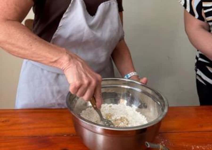 Buenos Aires: Empanadas and Alfajores Guided Cooking Class - San Telmo, a doorbell, and a kitchen that feels lived-in