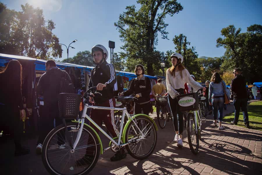 Buenos Aires: Full Day Bike Tour with Lunch - San Telmo and Parque Lezama: start where the city feels oldest