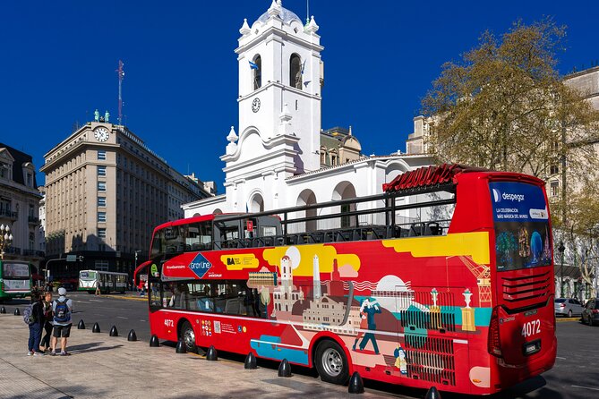 Buenos Aires Hop-On Hop-Off Bus, Free Walking Tours & Discounts - Getting on board smoothly: stops, audio, and timing tips