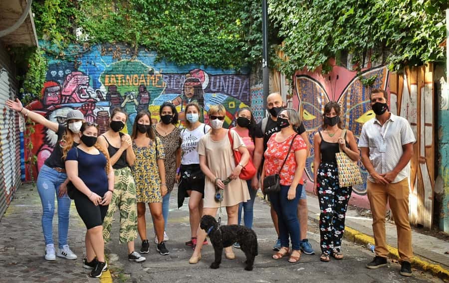 Buenos Aires: Palermo Soho Guided Walking Tour - Plaza Armenia: culture you can spot in the bars and stories