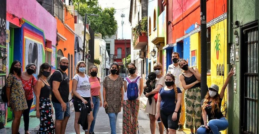 Buenos Aires: Palermo Soho Guided Walking Tour - Finishing at Plaza Serrano: your next move is easy