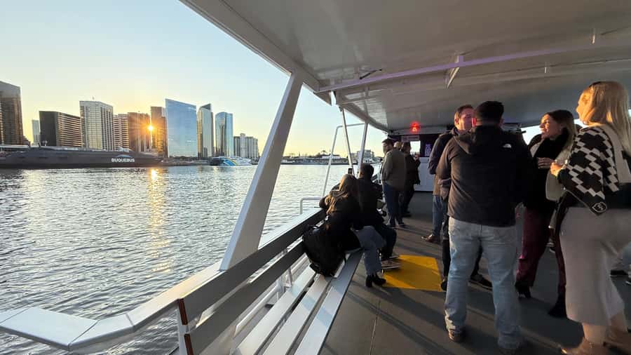 Buenos Aires: Puerto Madero Sunset Cruise with Open Bar - Getting There: Meeting Point Only