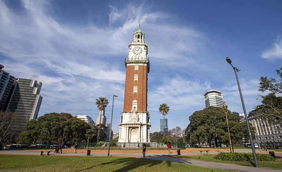 Buenos Aires: Recoleta and Retiro Tip Based Walking Tour - The terrace view and the Tower of the English: the moment for your camera