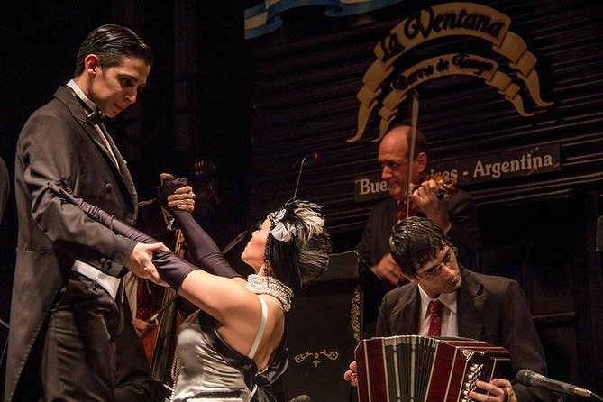 Entrance Ticket to La Ventana Tango Show with Optional Dinner - Where You Meet: Balcarce 431 and the San Telmo Advantage