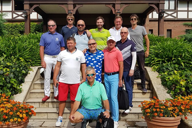 Golf day in Buenos Aires with Hotel pick Up and Drop Off. We stay with you - Green fees, warm-up balls, lunch, and drinks: what this includes