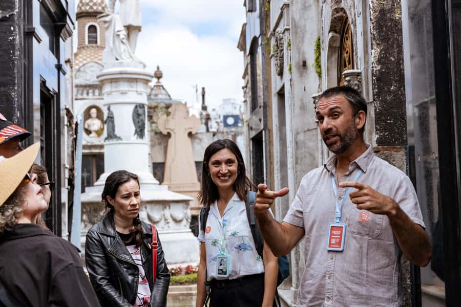 Recoleta Cemetery - Small Group Tour of History & Secrets - Evita Perón’s mausoleum: the famous stop, handled with context