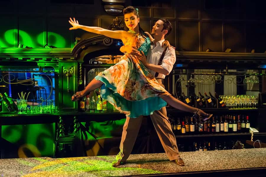 Tango Show at El Querandi with optional Dinner - El Querandí Theatre: A Restored Buenos Aires Landmark for Tango