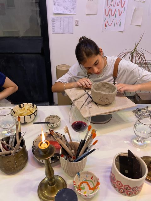 Wine & Pottery Class For Beginners in Buenos Aires Argentina - Practical tips that help you enjoy the hands-on part